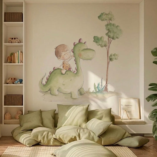 VINILO INFANTIL I DINO LINO & DINO