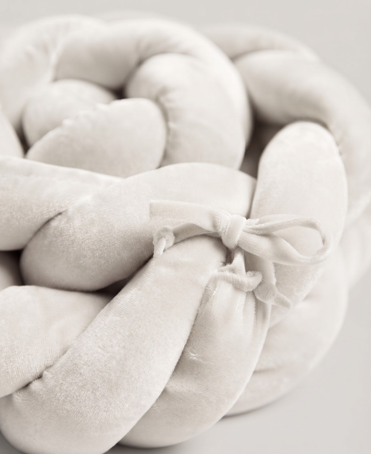TRENZA PROTECTORA CUNA & CAMA | TERCIOPELO
