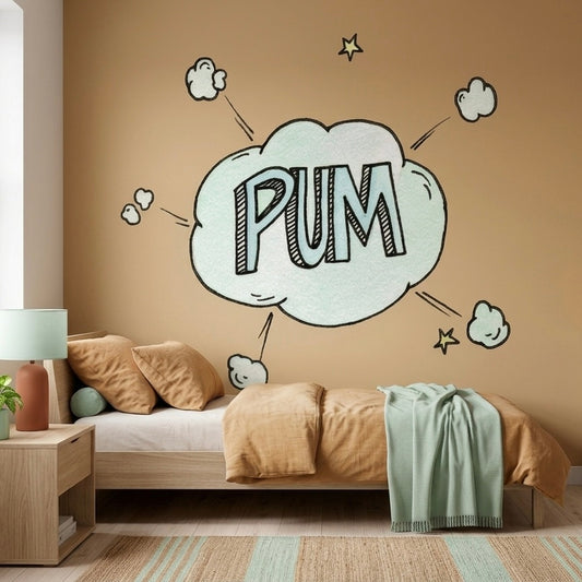 VINILO JUVENIL PUM! 120x98