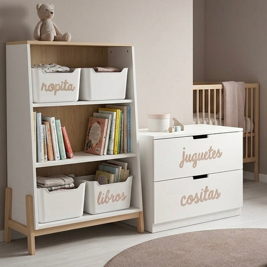 VINILO INFANTIL Ordenación (Cositas)