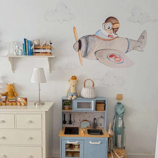 Cuco Aviator Child Decorativo