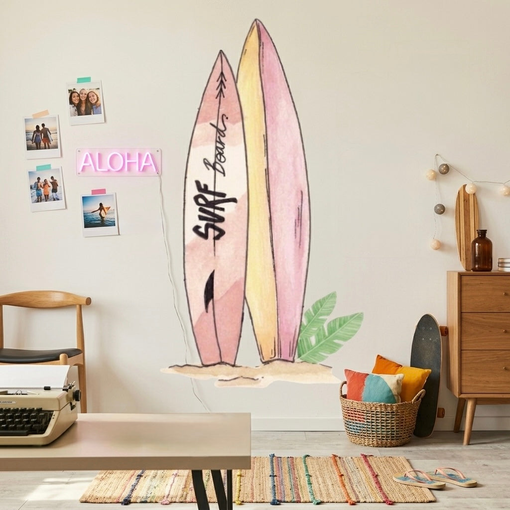 Vinilo Decorativo SURF Rose