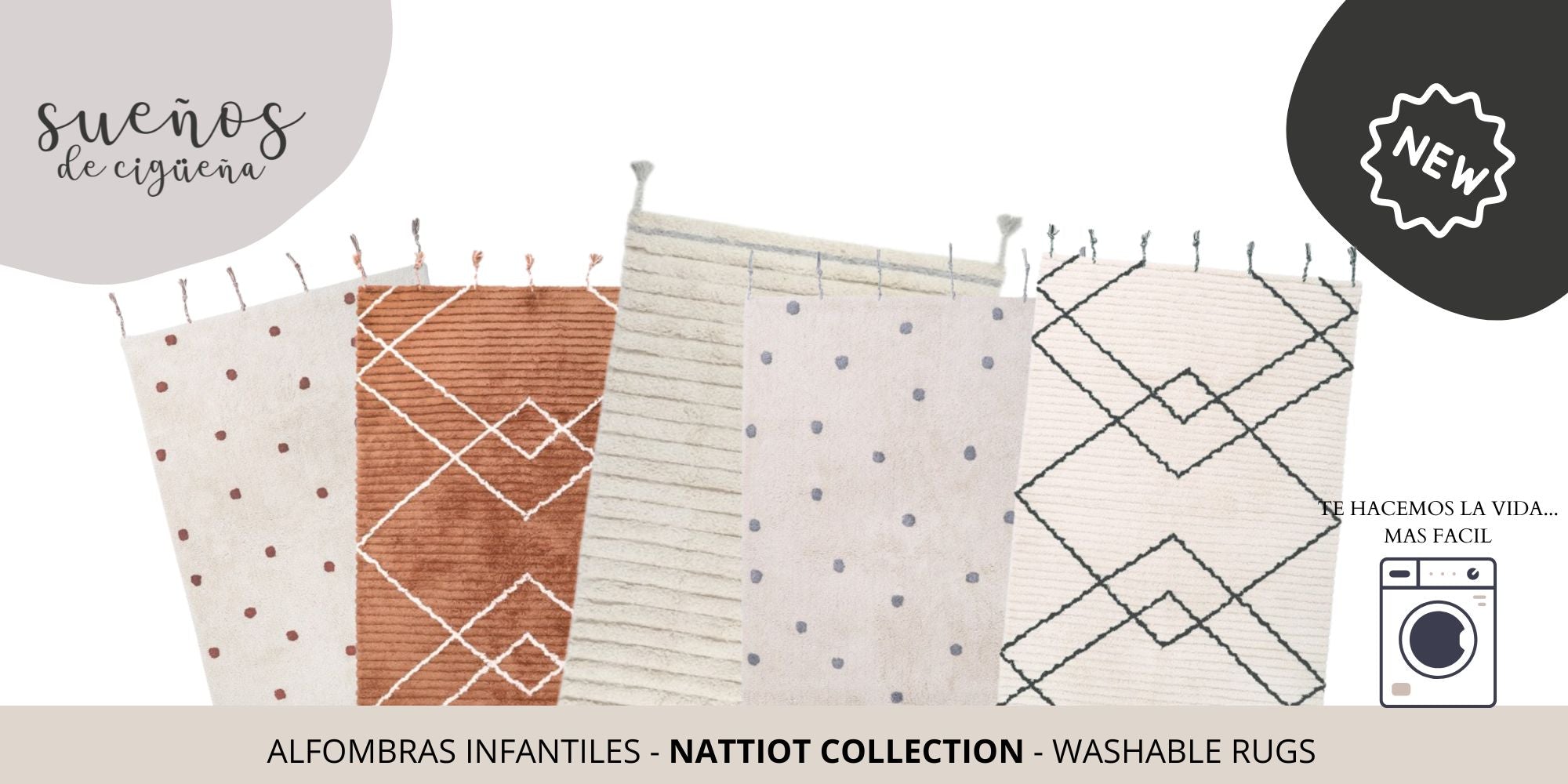 Banner Nuevas alfombras infantiles Nattiot