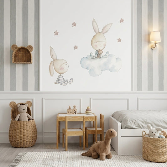 Vinilo Decorativo Infantil TWIN RABBIT