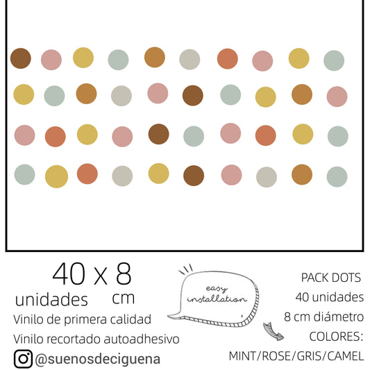 VINILO DECORATIVO I PACK CIRCULOS