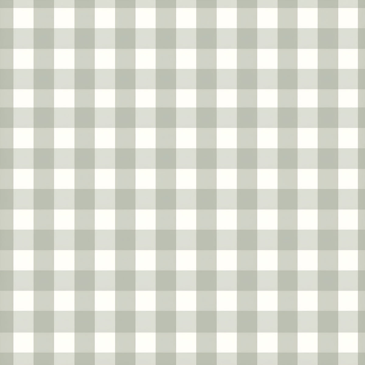 Papel pintado infantil Vichy Clásico salvia