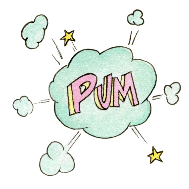 Vinilo Decorativo PUM chica! 120x98