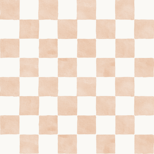Papel pintado infantil Damas Acuarela Colores color beige claro