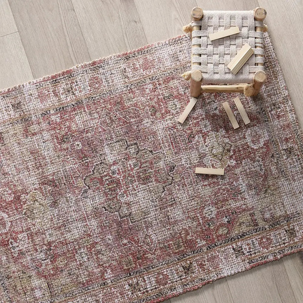 Tapis persan jute & coton POOLA - Sueños de Cigueña