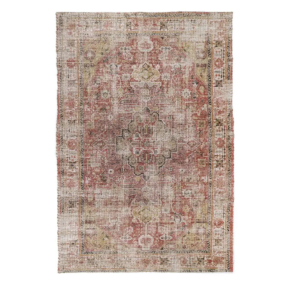 Tapis persan jute & coton POOLA - Sueños de Cigueña