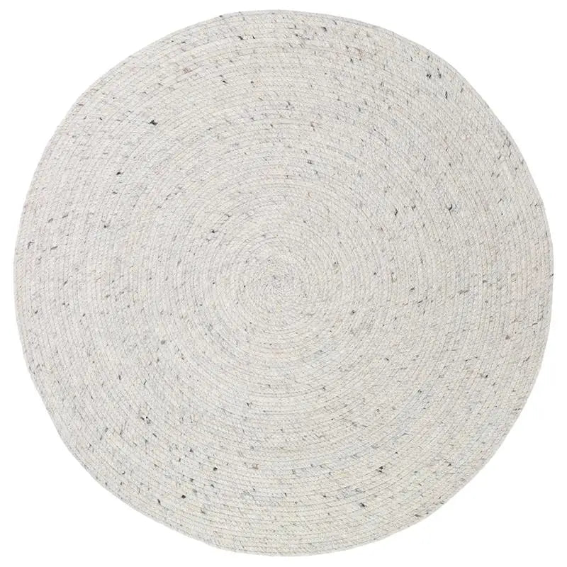 Tapis rond laine feutrée NEETHU NATUREL L - Sueños de Cigueña
