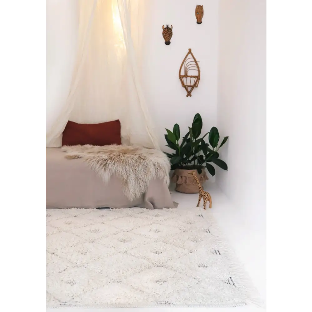 Tapis chambre enfant style bohème HOMY - Sueños de Cigueña