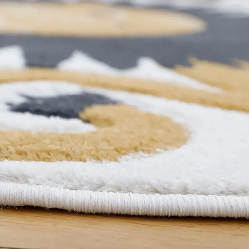 Tapis chambre enfant rond petit lion JAGGO - Sueños de Cigueña