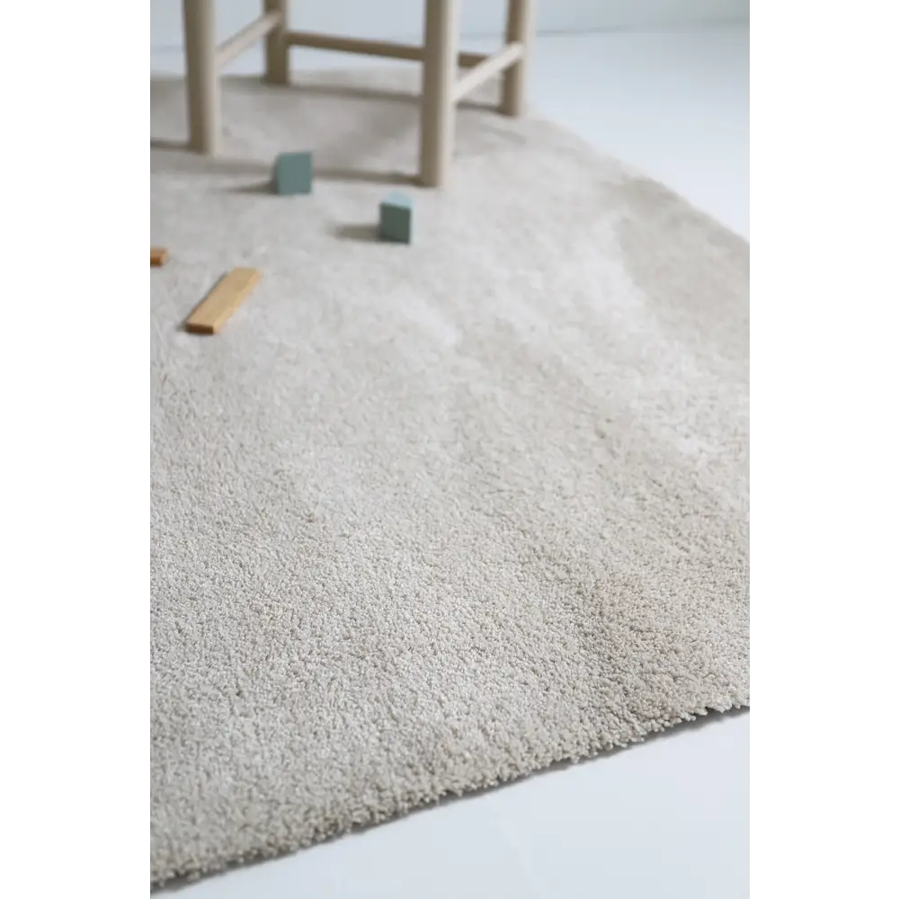 Tapis lavable en machine uni ETICO CREME L - Sueños de Cigueña