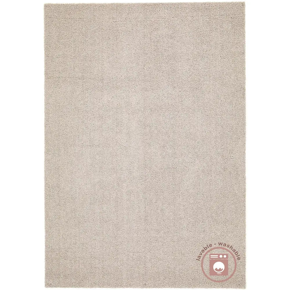 Tapis lavable en machine uni ETICO CREME L - Sueños de Cigueña