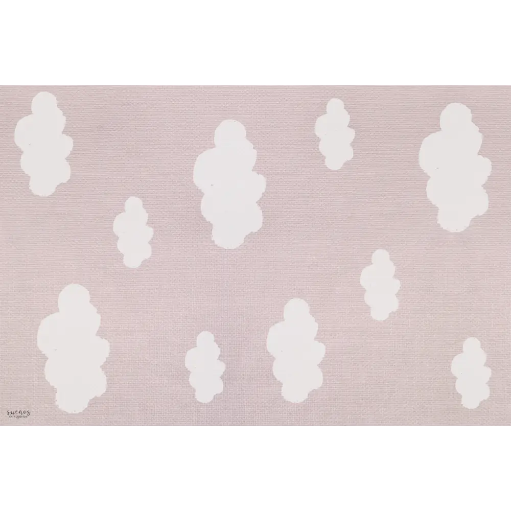 Alfombra Vinilica 120x160 Mod. CLOUDS - ROSA - Alfombra
