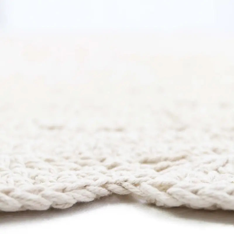 ALMA ECRU L tapis enfant crochet - Sueños de Cigueña