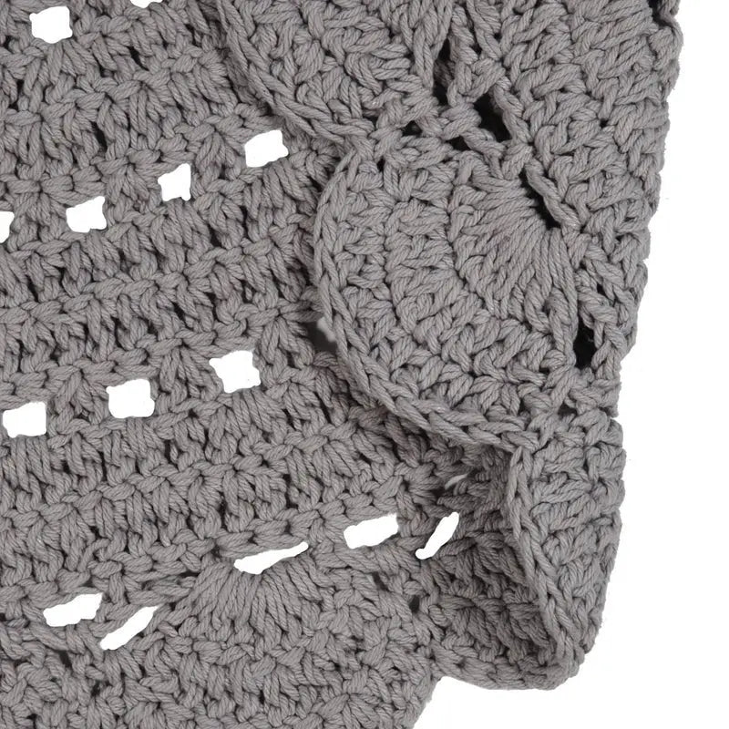 ALMA GRIS tapis enfant crochet - Sueños de Cigueña