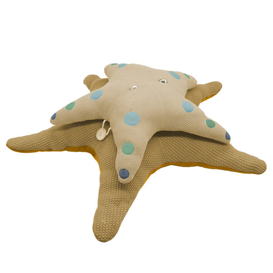 Cojín modular Puf grande con forma de estrella de mar para niños - Nature - Sueños de Cigueña
