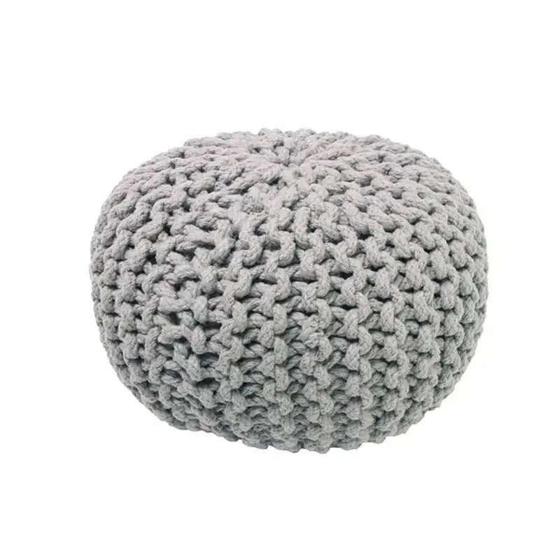 Pouf enfant coton LILI GRIS - Sueños de Cigueña