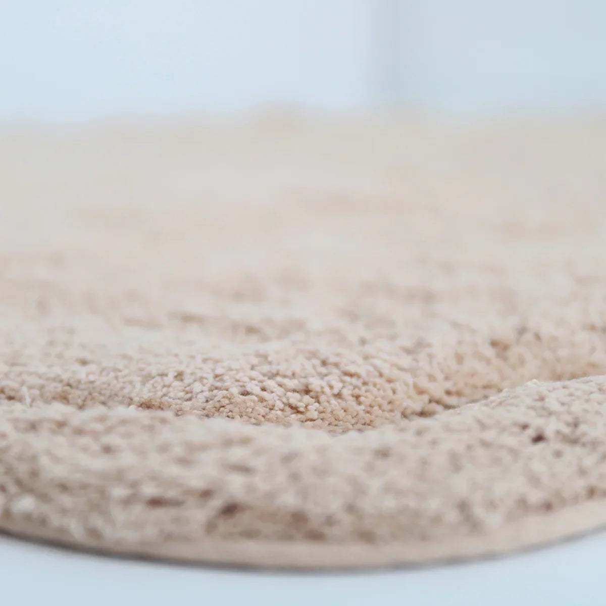 Alfombra Infantil 110 cm SWEET APRIL NUDE Algodón Lavable en lavadora - Sueños de Cigueña