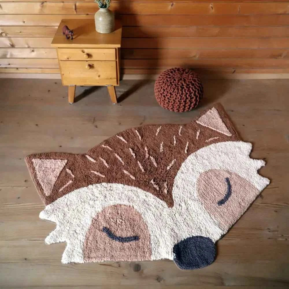Alfombra Infantil 85x120 cm MARLO Little Fox - Sueños de Cigueña