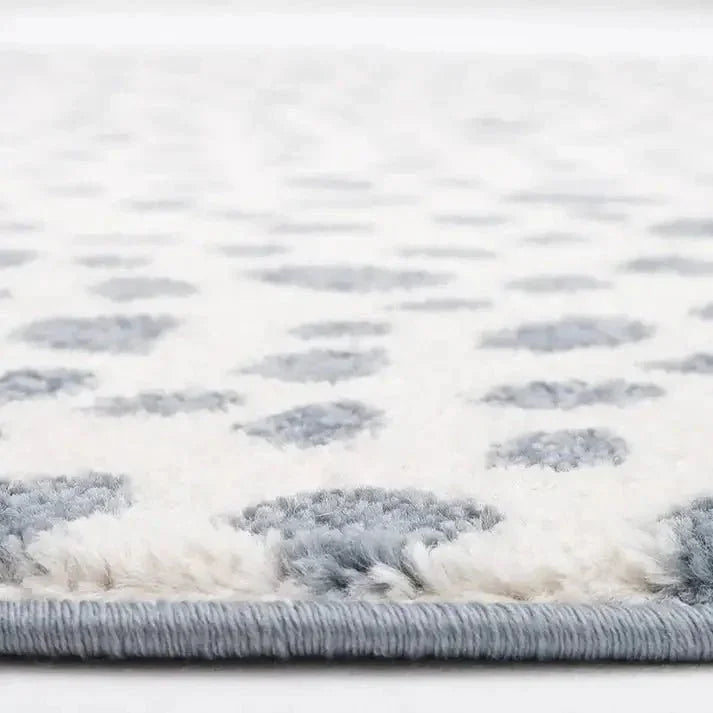 Alfombra Infantil MALDÄ SILVER BLUE 120cm - Sueños de Cigueña
