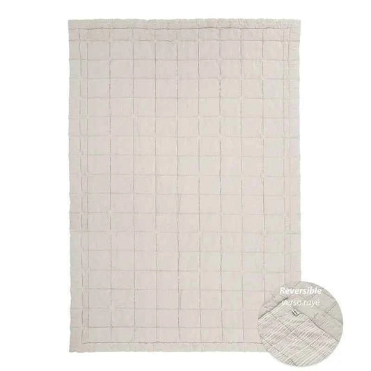 Alfombra de Descanso para bebé reversible ANNA SABLE LAVE 100 x 140 cm - Sueños de Cigueña