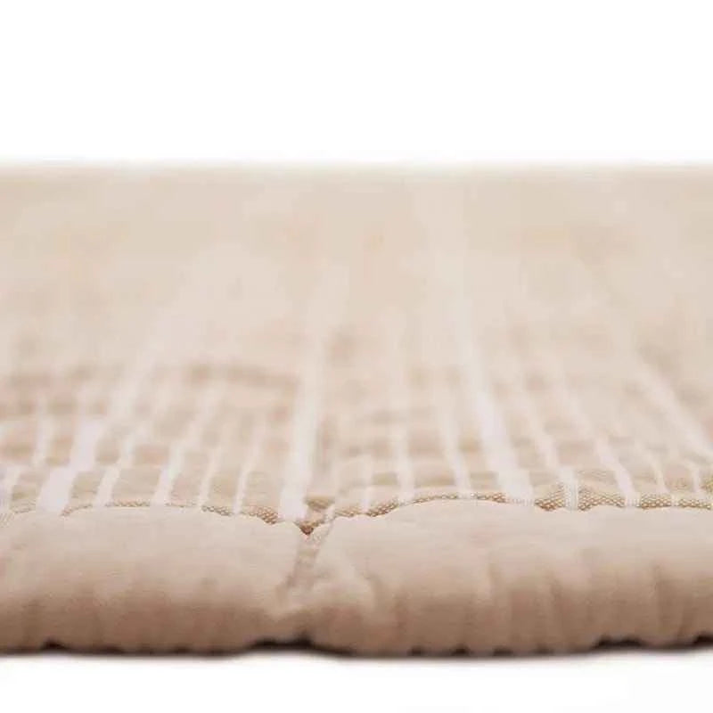 Alfombra de Descanso para bebé reversible ANNA TERRACOTA 100 x 140 cm - Sueños de Cigueña