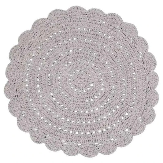 Alfombra Infantil Crochet ALMA LIN 120cm - Sueños de Cigueña