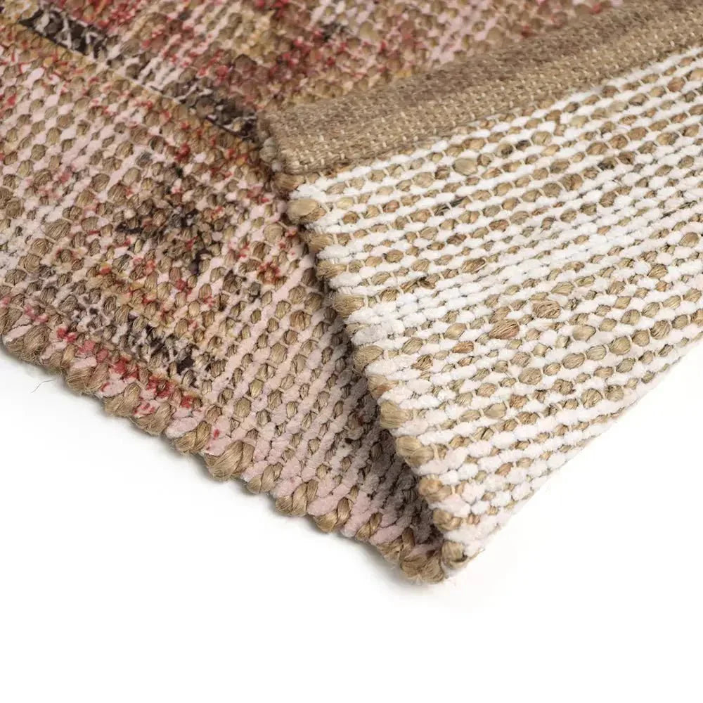 Alfombra de jute y algodón POOLA - Sueños de Cigueña
