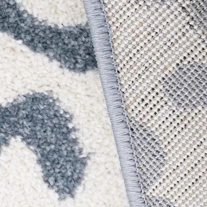 Alfombra infantil BAO SILVER BLUE 100x150 - Sueños de Cigueña