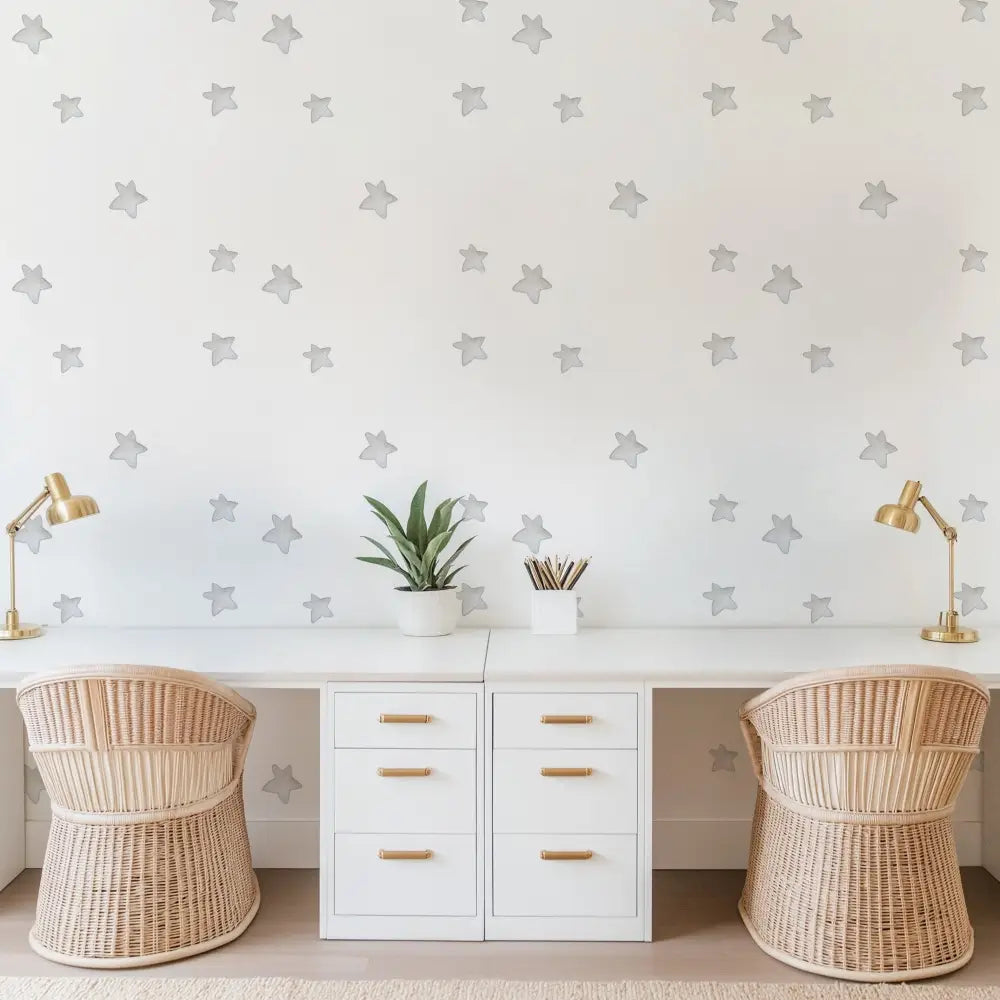 Papel Pintado Infantil Estrellas en acuarela GRIS Papel Pintado Infantil con Jirafas y Globos 77 € Papel Pintado