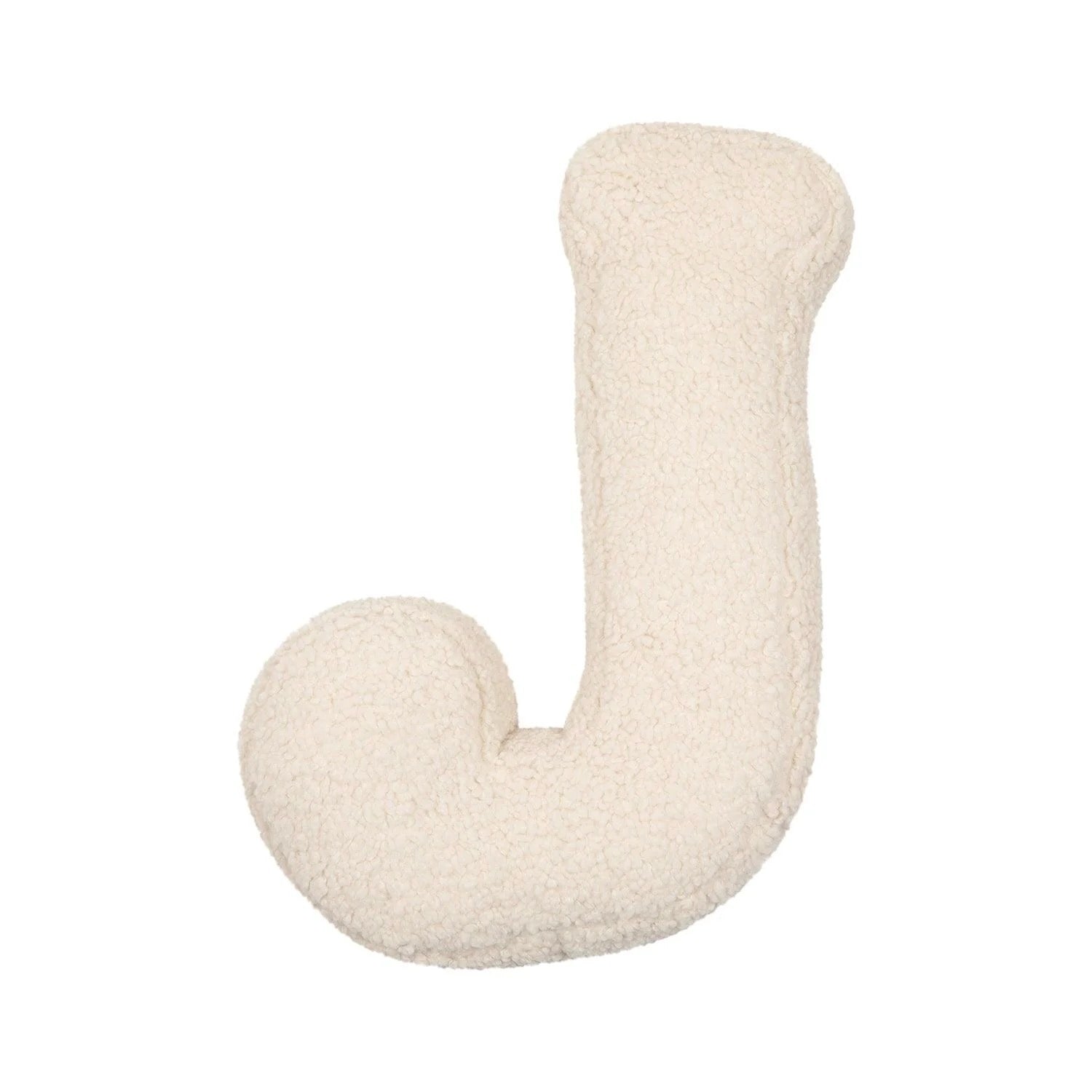 Cojín Letra Inicial Bouclé: Personaliza tu Espacio con Estilo - Sueños de Cigueña