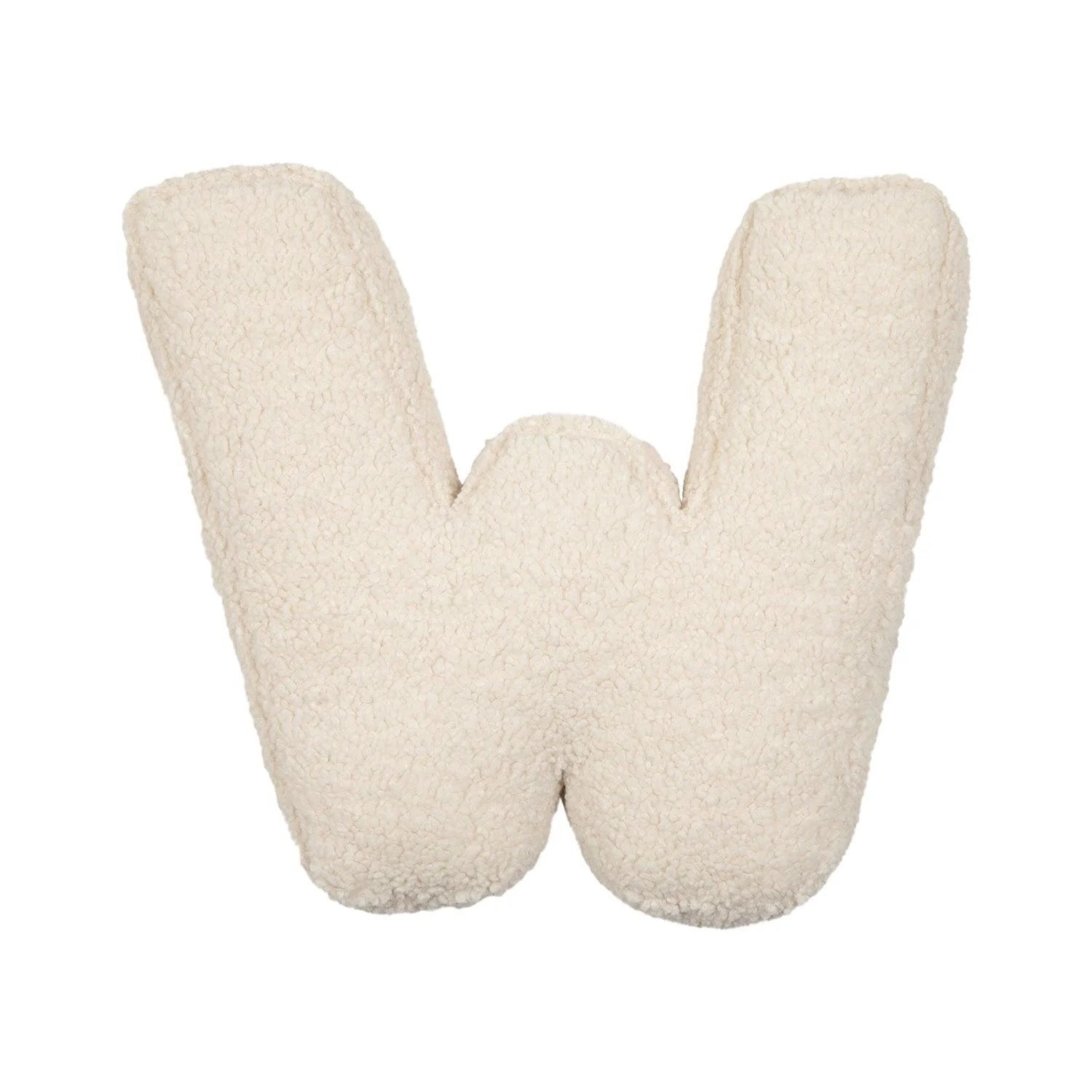 Cojín Letra Inicial Bouclé: Personaliza tu Espacio con Estilo - Sueños de Cigueña