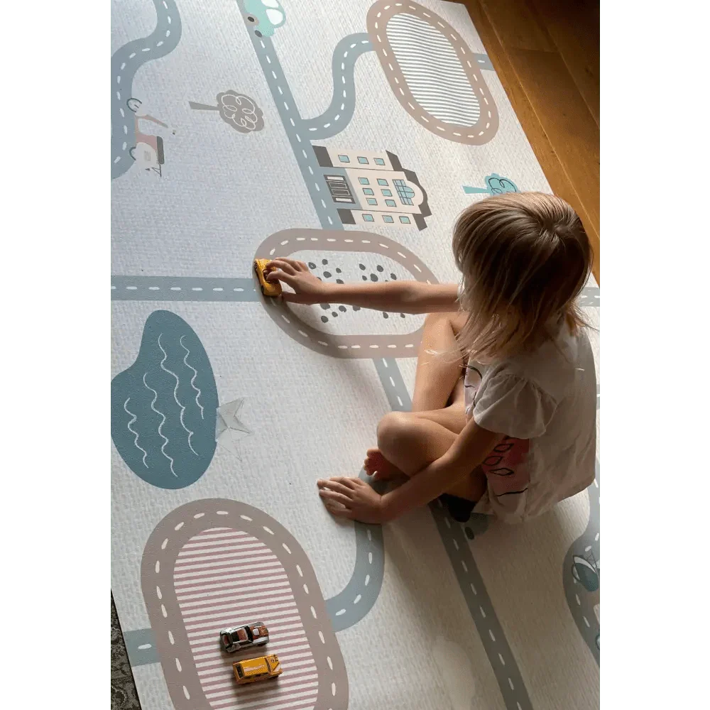 Alfombra Vinilica 120x160 Mod. CITY - Sueños de Cigueña