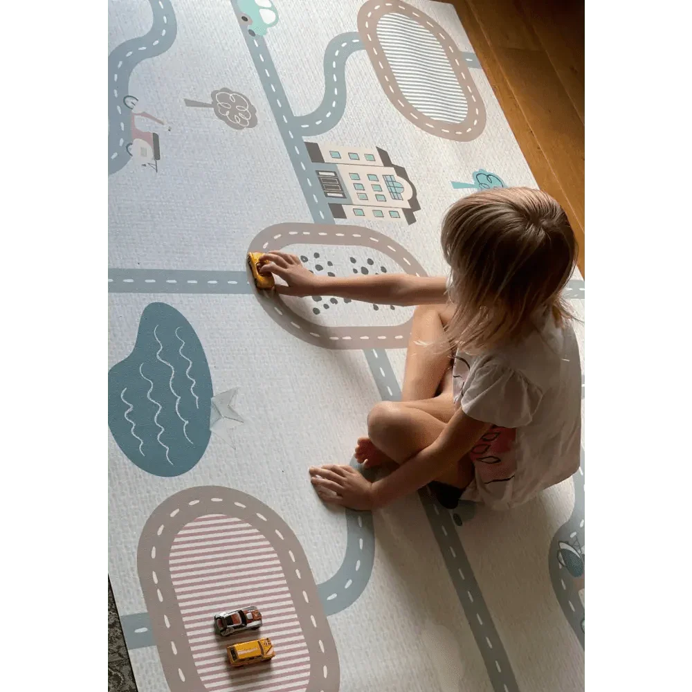 Alfombra Vinilica 120x160 Mod. CITY - SUEÑOS DE CIGUEÑA - Sueños de Cigueña