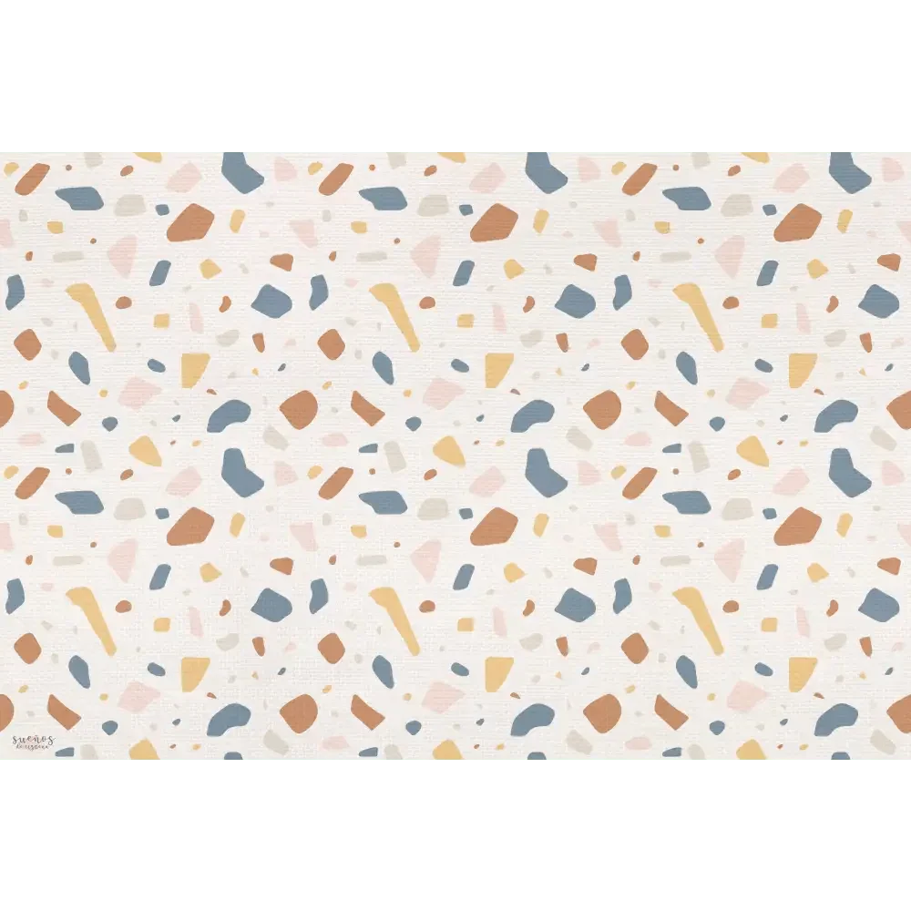 Alfombra Vinilica 120x160 Mod. TERRAZO - Sueños de Cigueña