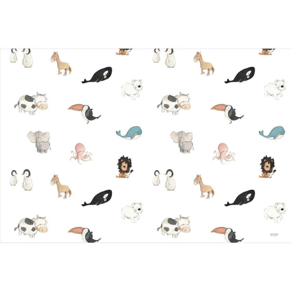 Alfombra Vinilica 120x160 SDC ANIMALS - Sueños de Cigueña