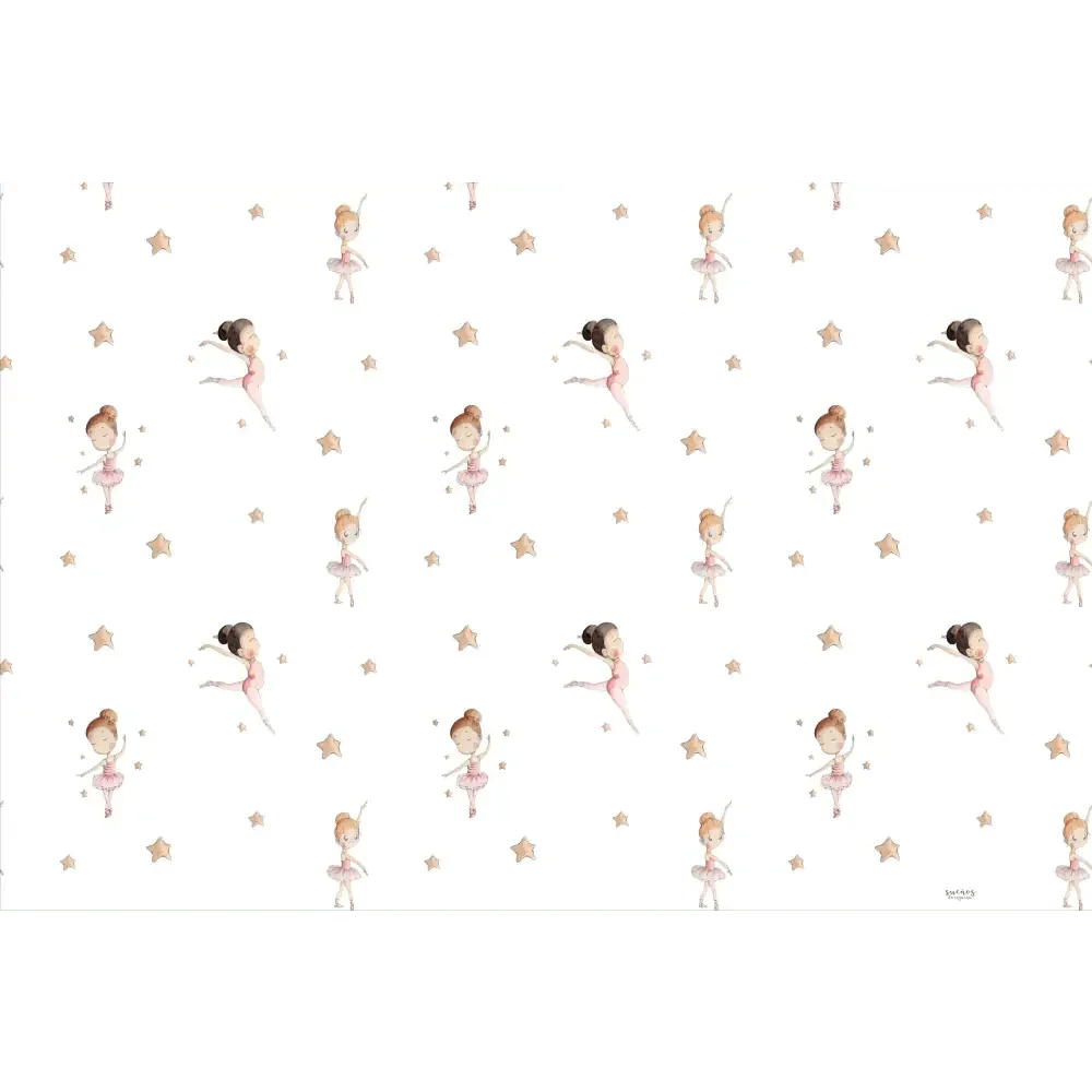Alfombra Vinilica 120x160 SDC BAILARINAS - Sueños de Cigueña