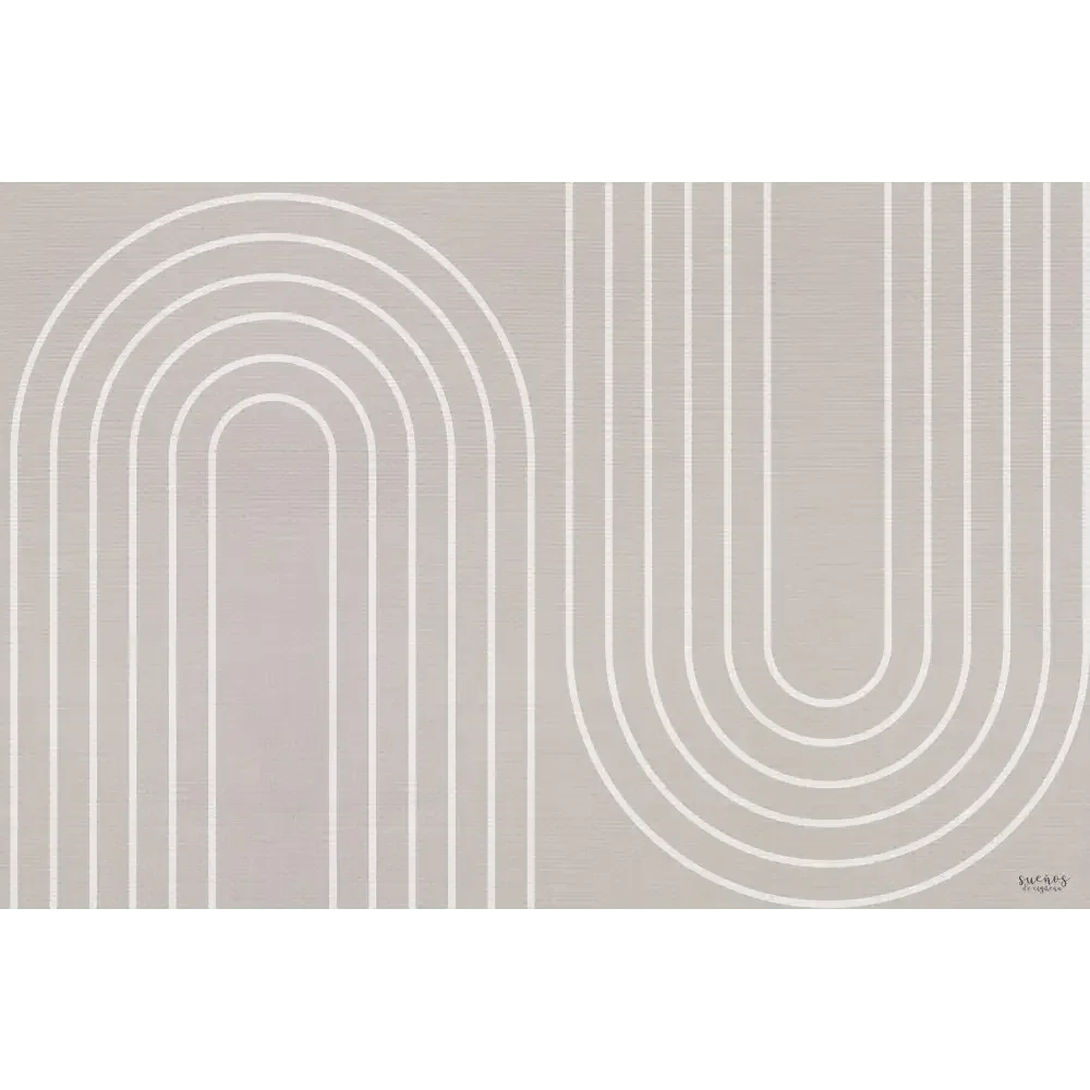 Alfombra Vinilica 120x160 Mod. NORDIC - Sueños de Cigueña