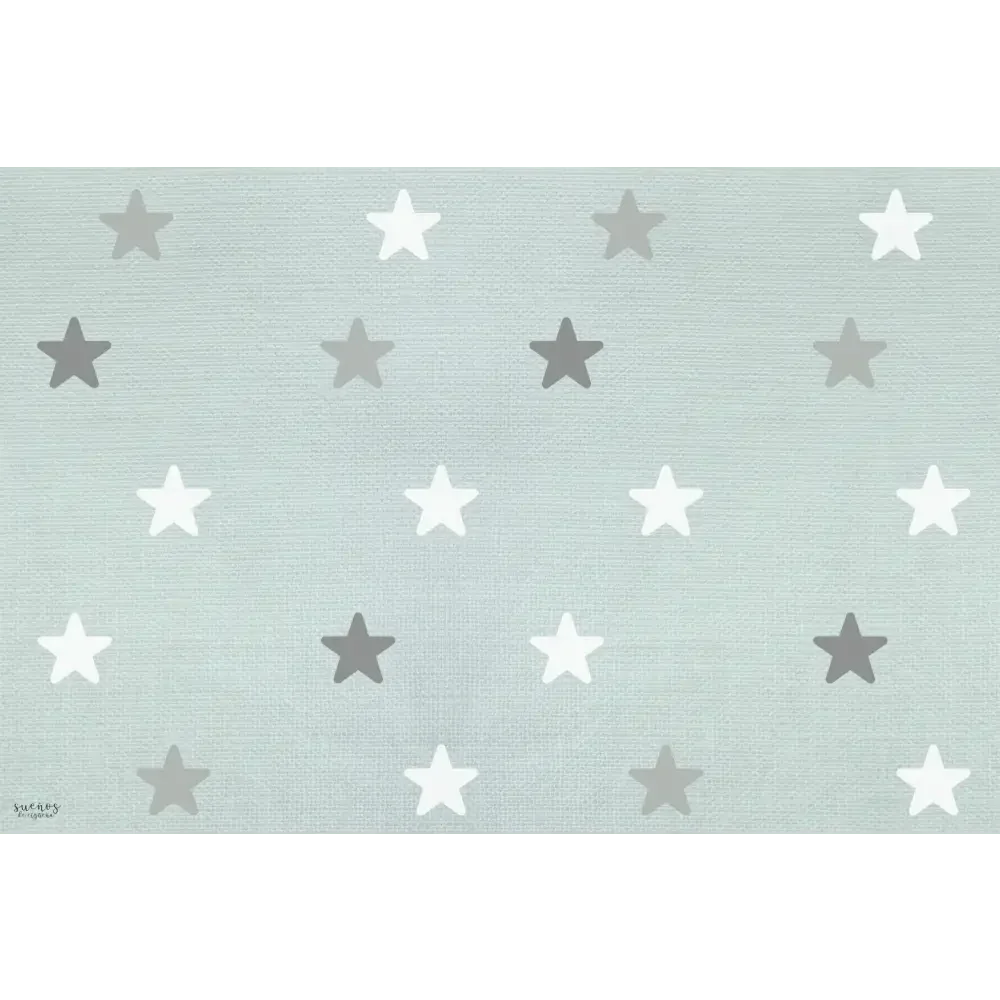 Alfombra Vinilica 120x160 Mod. STARS - Sueños de Cigueña