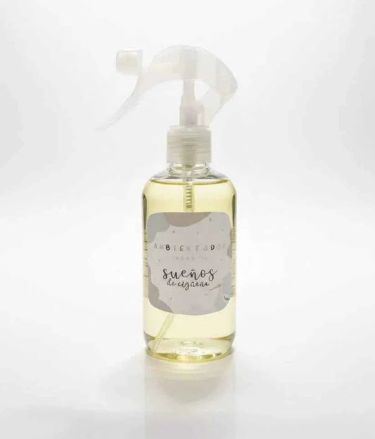 Fragancia Ambientador Infantil Suave 250ML Sueños de Cigueña con Aroma de Bebé - Sueños de Cigueña