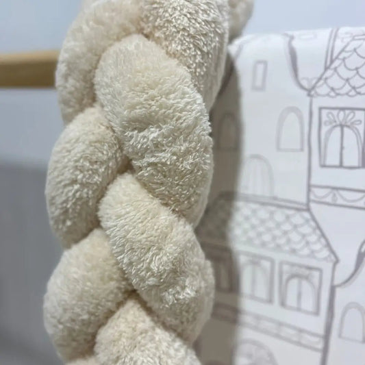 Trenza Protector de Cuna 210cm TEDDY - Sueños de Cigueña