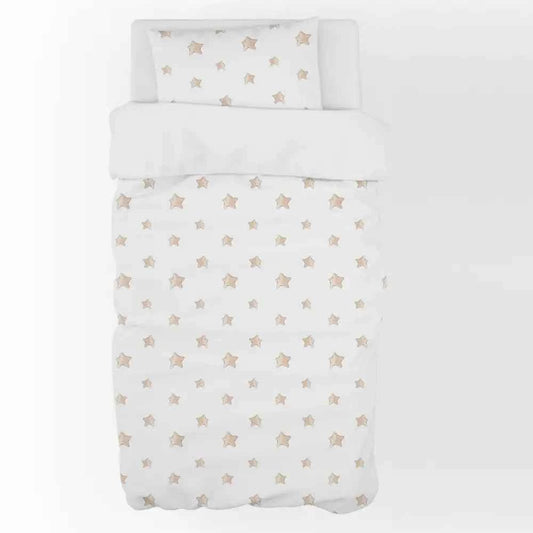 Funda Nordica para CUNA Elefantito Feliz - SUEÑOS DE CIGUEÑA - Sueños de Cigueña