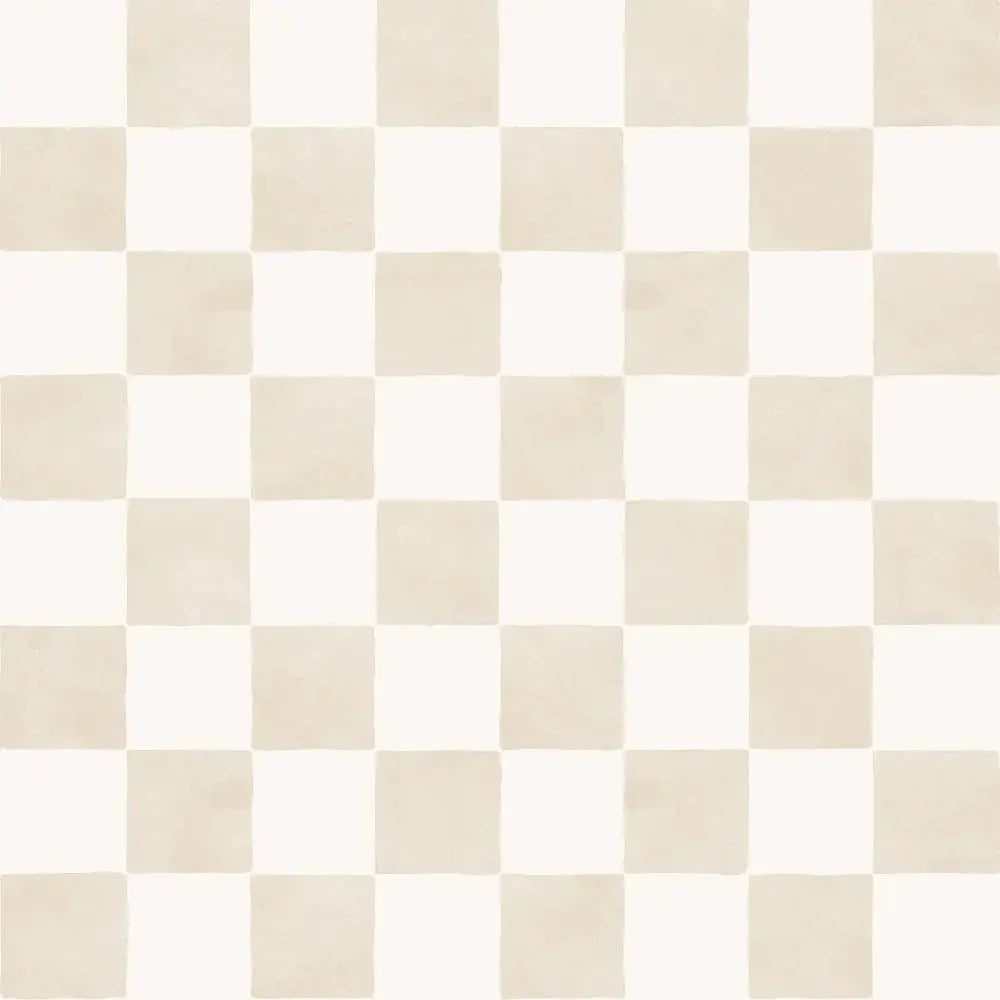 Papel Pintado Infantil "Damas" Acuarela Beige - Sueños de Cigueña