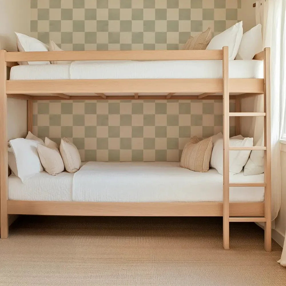 Papel Pintado Infantil "Damas" Acuarela Menta - Sueños de Cigueña