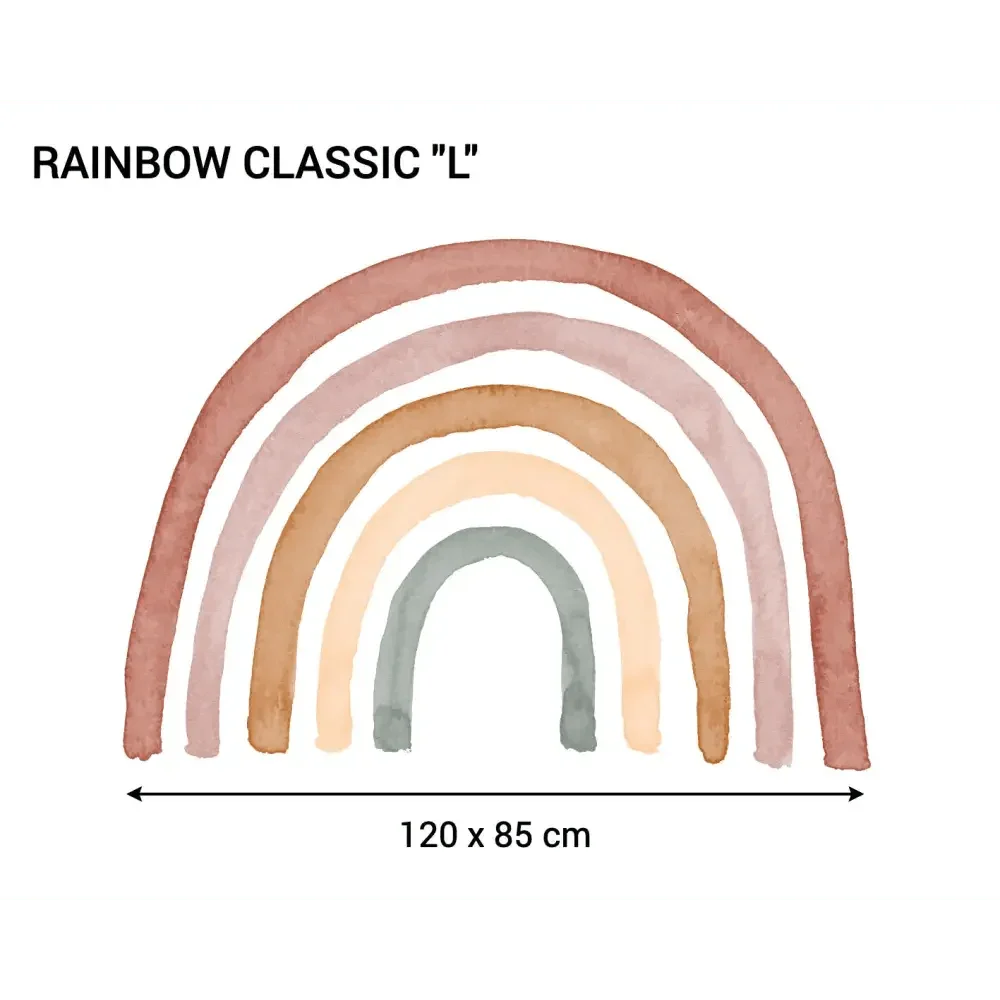 Vinilo Decorativo Infantil RAINBOW - SUEÑOS DE CIGUEÑA - Sueños de Cigueña
