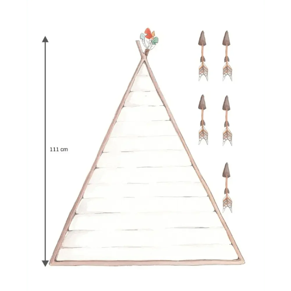 Vinilo Cabecero TIPI - Sueños de Cigueña