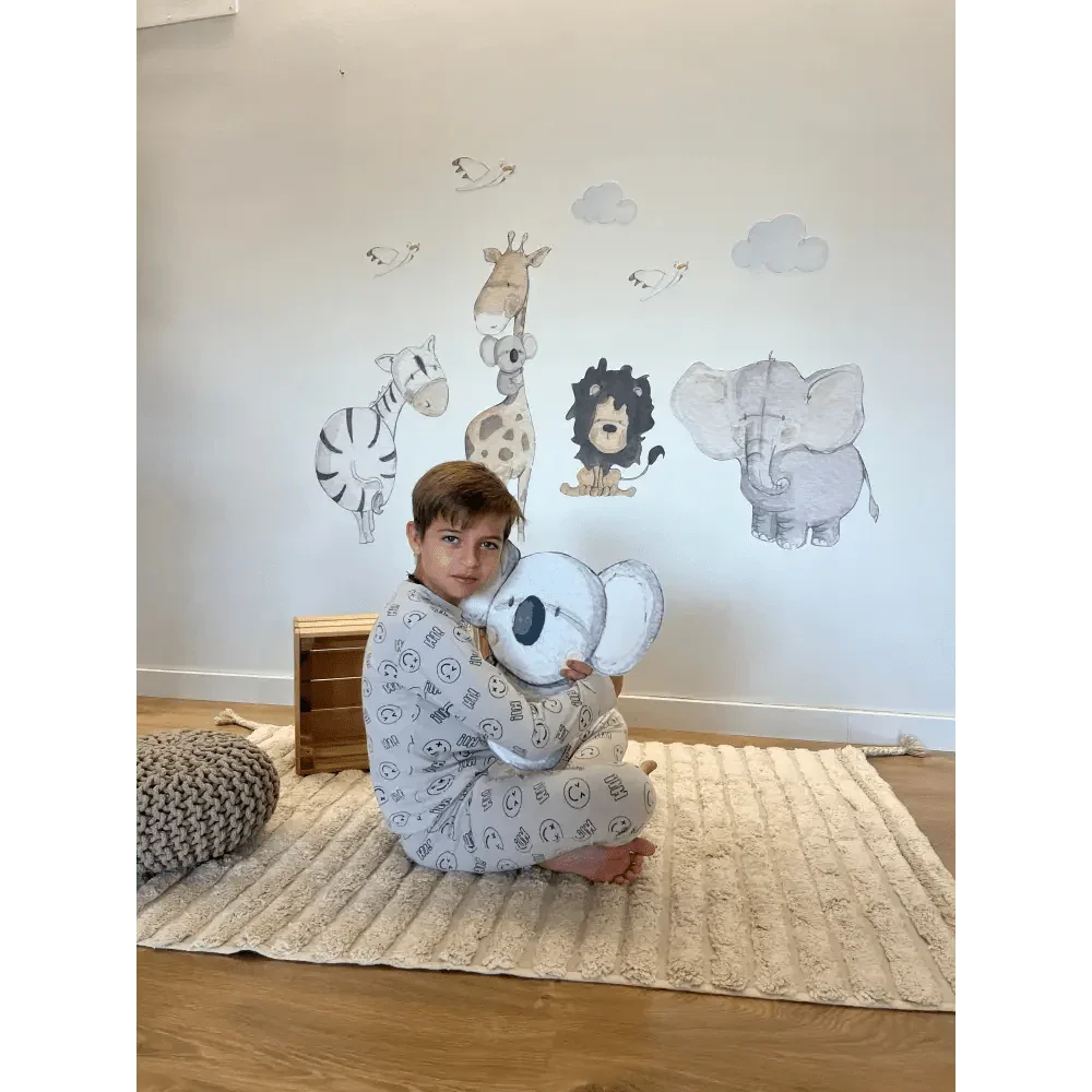 Vinilo de Tela Infantil MADAGASCAR - Sueños de Cigueña